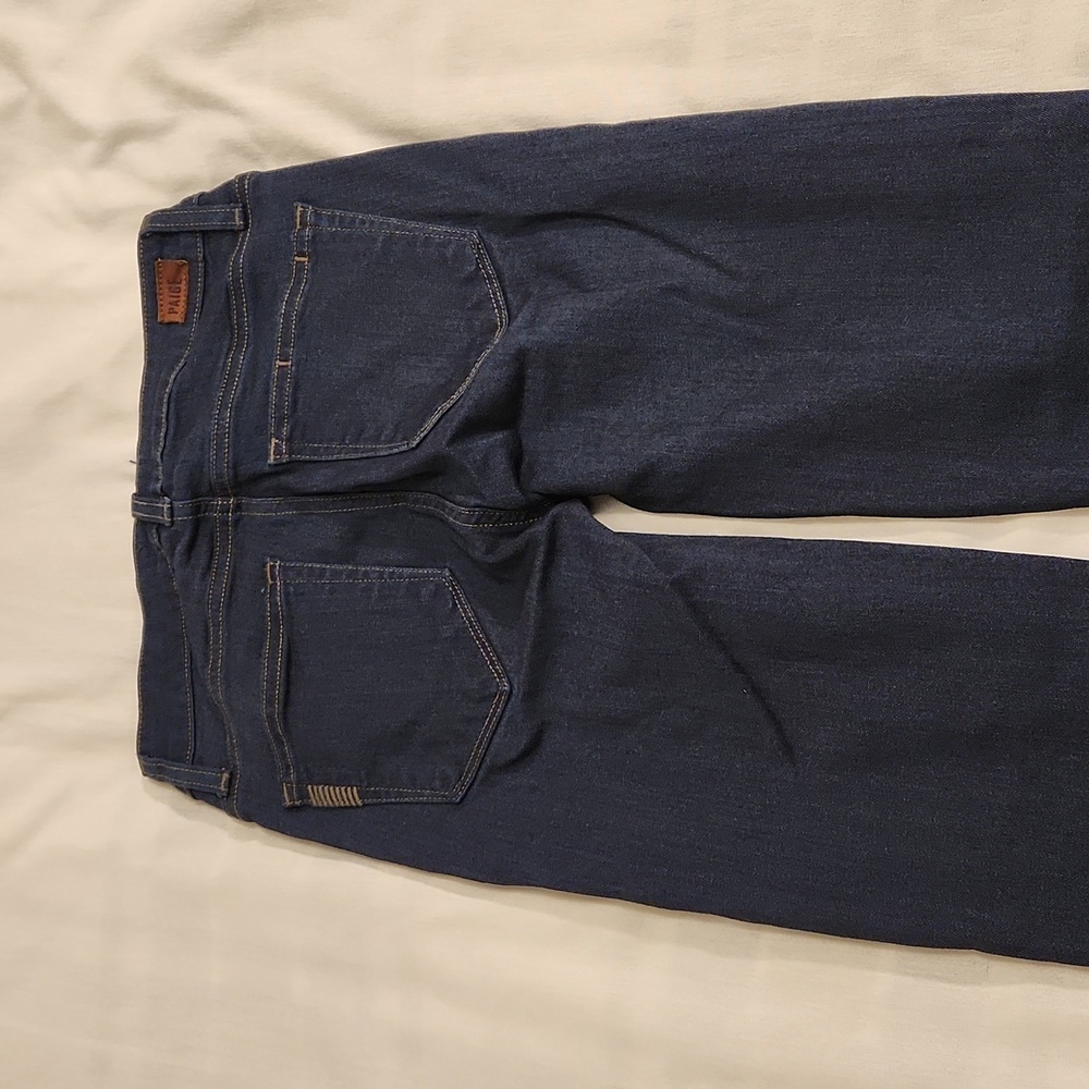 Paige jeans Skyline Ankle Peg women's 25 dark wash blue - Picture 6 of 14